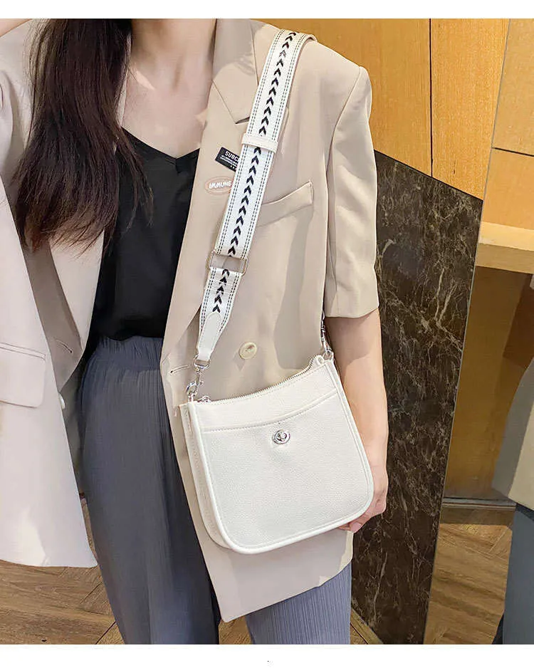 Portafoglio alla moda da donna in PU, tracolla regolabile, tasche multiple, tracolla a forma di secchiello del marchio Hobo_voghion.com