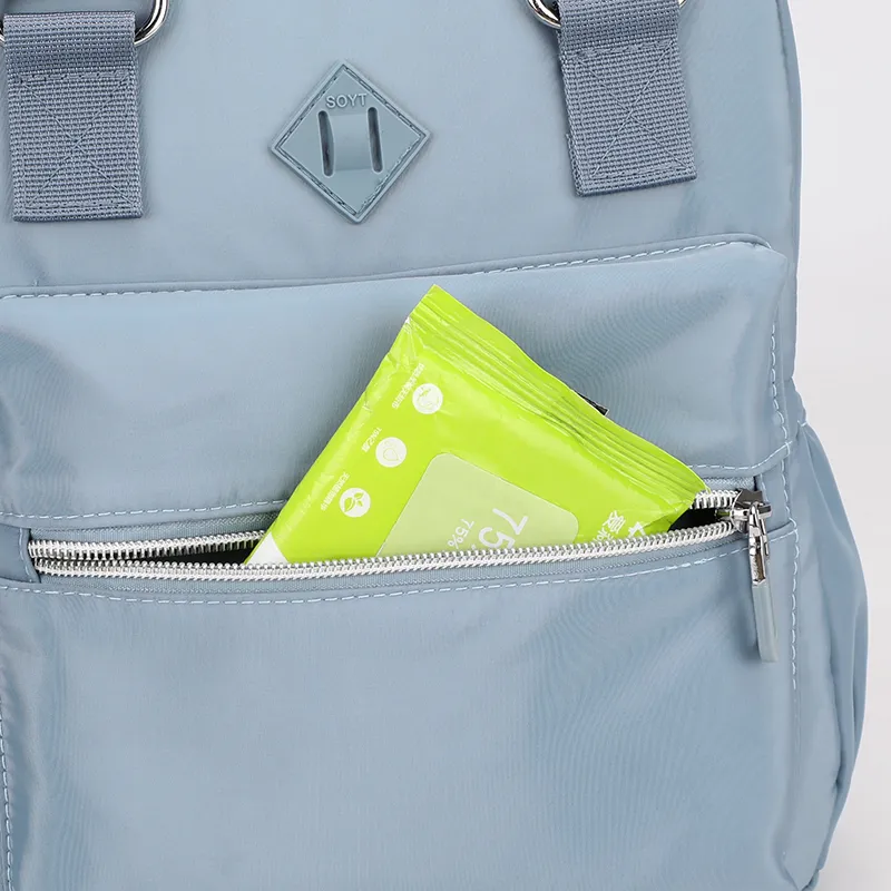 Mode Damen Tagesrucksack aus strapazierfähigem, weichem Stoff, hübscher Stil, für Mädchen, hochwertiger kleiner Rucksack_voghion.com