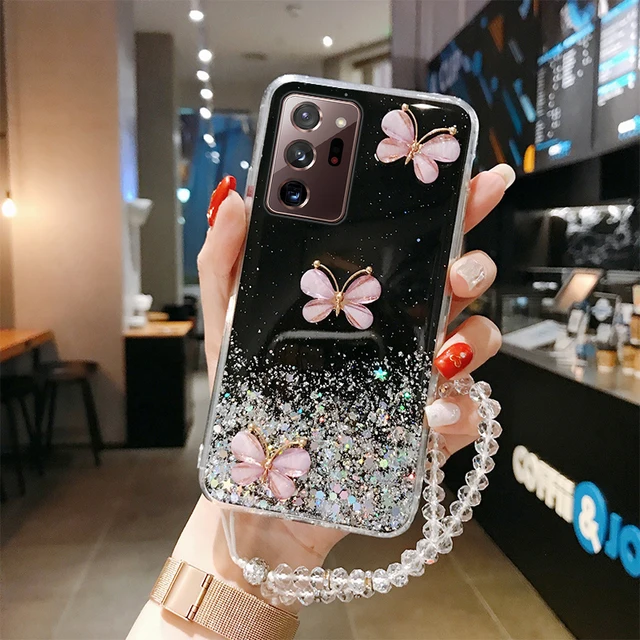 Samsung Galaxy A34 A54 A14 A33 A53 A23 S21 Plus S20 FE S22 S23 Ultra szilikon tok, csillogós, strapabíró anyagból, plexivel_voghion.com