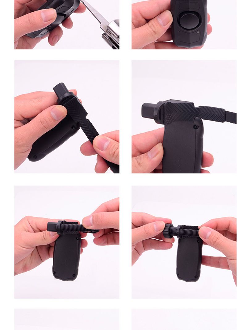 Drahtlose Fernbedienung USB-Lade-Fahrradhupe Elektrofahrzeug Haushaltsvibration Diebstahlalarm_voghion.com