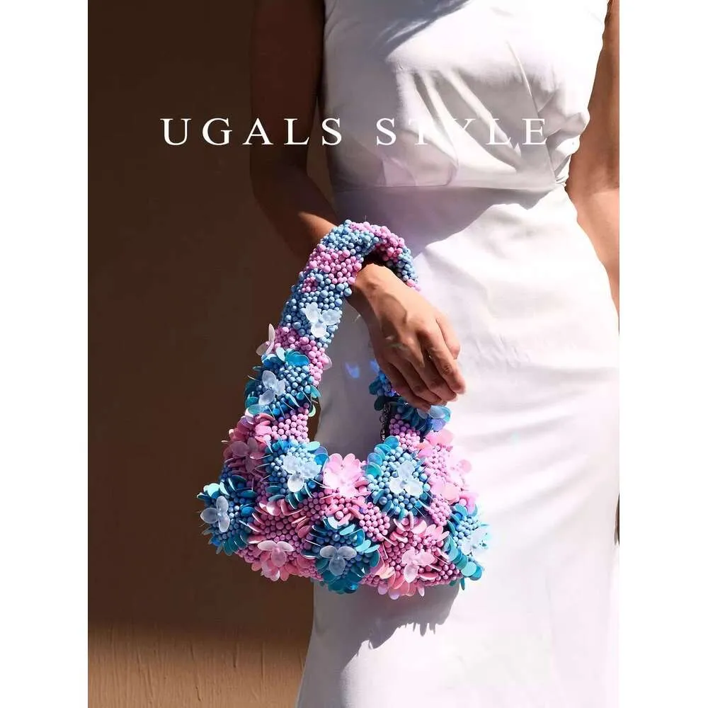 Borsa da sera con perline donna pochette a spalla per matrimonio_voghion.com