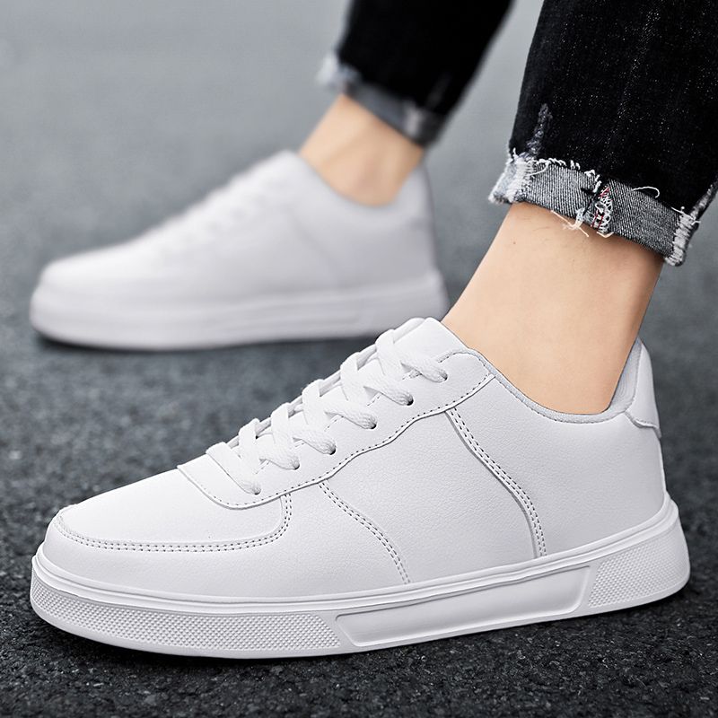 Hot Sale Classic White Women Comfortable Low-top Skateboard Sports Shoes Men Leather Sneakers Trainers Basket Homme_voghion.com
