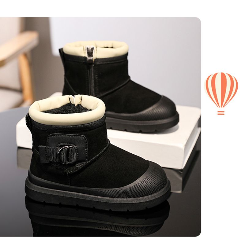 Veet Schneestiefel, Baumwolle, Wärme, Ein-Fuß-Schuhe für Herren und Damen für Kinder_voghion.com