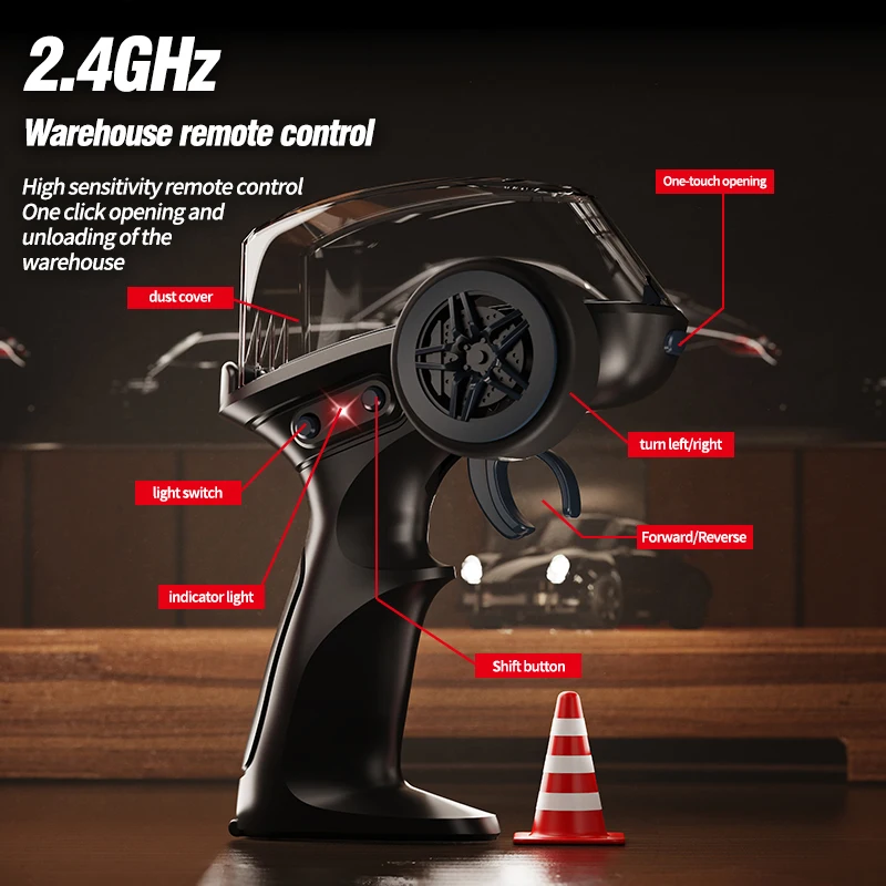 Rc 911 Desktop Super Drift Car Remote Control Toy For Kids_voghion.com