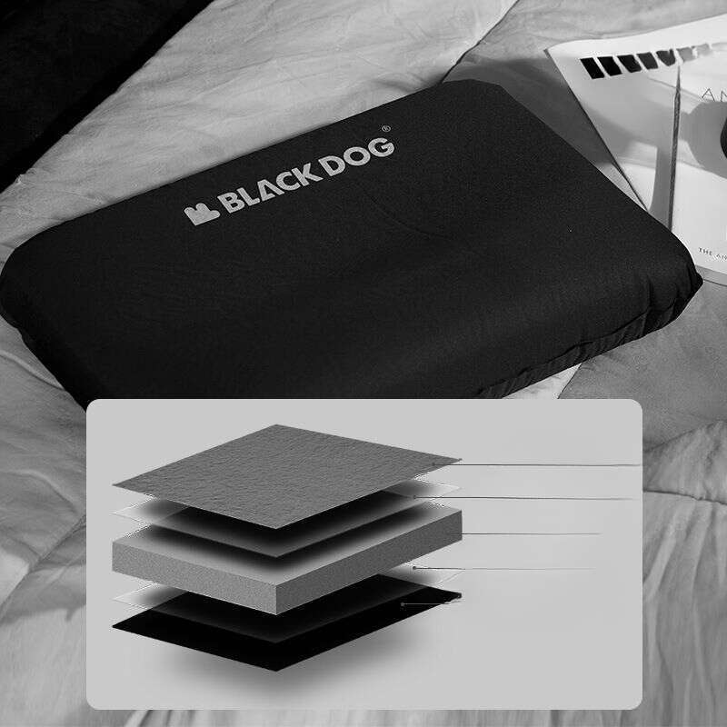 Blackdog Automatisk Oppustelig Udendørs Camping Sovepose Luftpude U-formet bærbar rejsepude_voghion.com