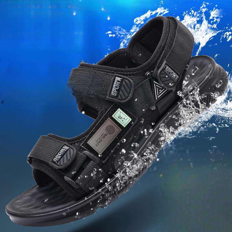 Herren Sommer Große Größen Strandschuhe Sandalen_voghion.com