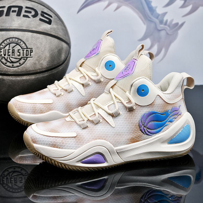 Basktball-Schuh atmungsaktiv Anti-Rutsch-Vrschliß tragn in dism Jahr Sportschuh Männr Laufschuh_voghion.com