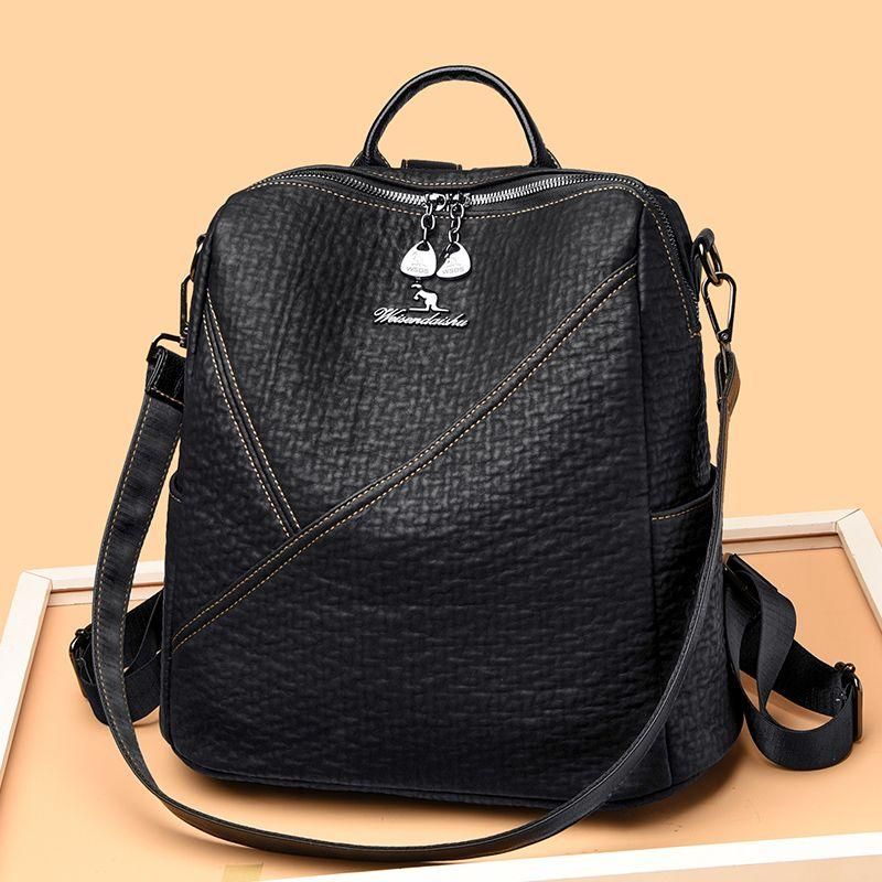 Bubble Leather 2024 Nei Echtwueren Grousskapazitéit Rucksak_voghion.com