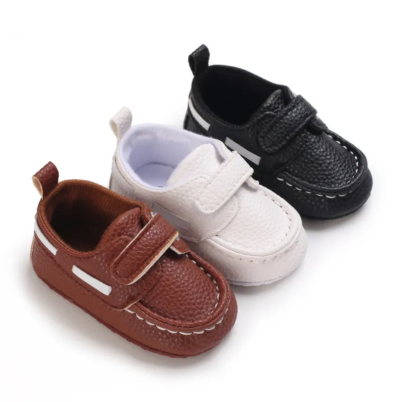 Little Kid Leather Infant Anti-slip Soft Bottom Baby Unisex Casual Littlesprouts Newborn Toddler First Walkers Crib_voghion.com