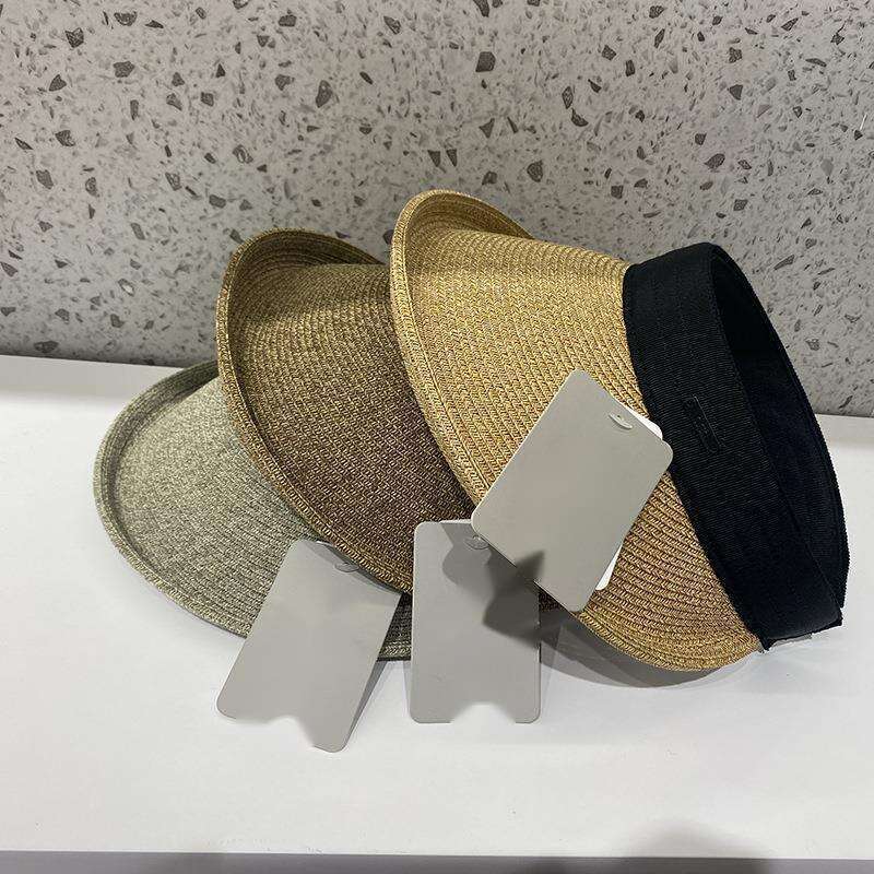 Sun Li's Same Style Empty Top Grass For Children In Summer, No Top, Japanese UVCUT Sunscreen Hair Clip , UV Sunshade_voghion.com