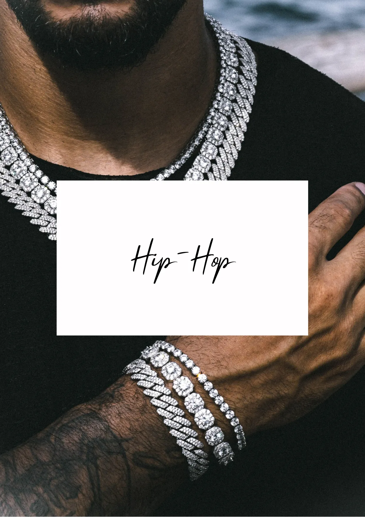 Hip Hop Ladies Men's Lab Custom Grown catena 9K Tennis Vera collana con diamanti_voghion.com