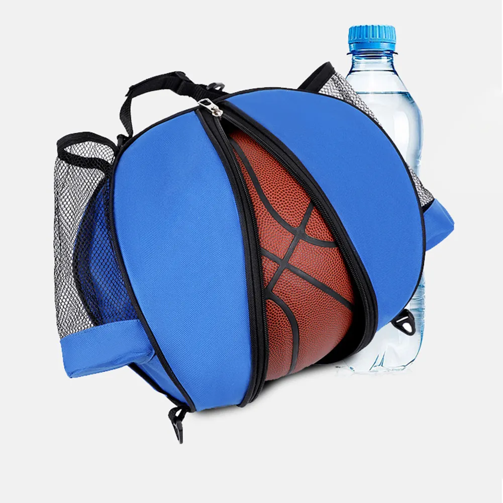 Outdoor Sports Shoulder Soccer Bags Training Equipment Storage Mesh Side Two-way Open Ball Bag Volleyball Basketball_voghion.com