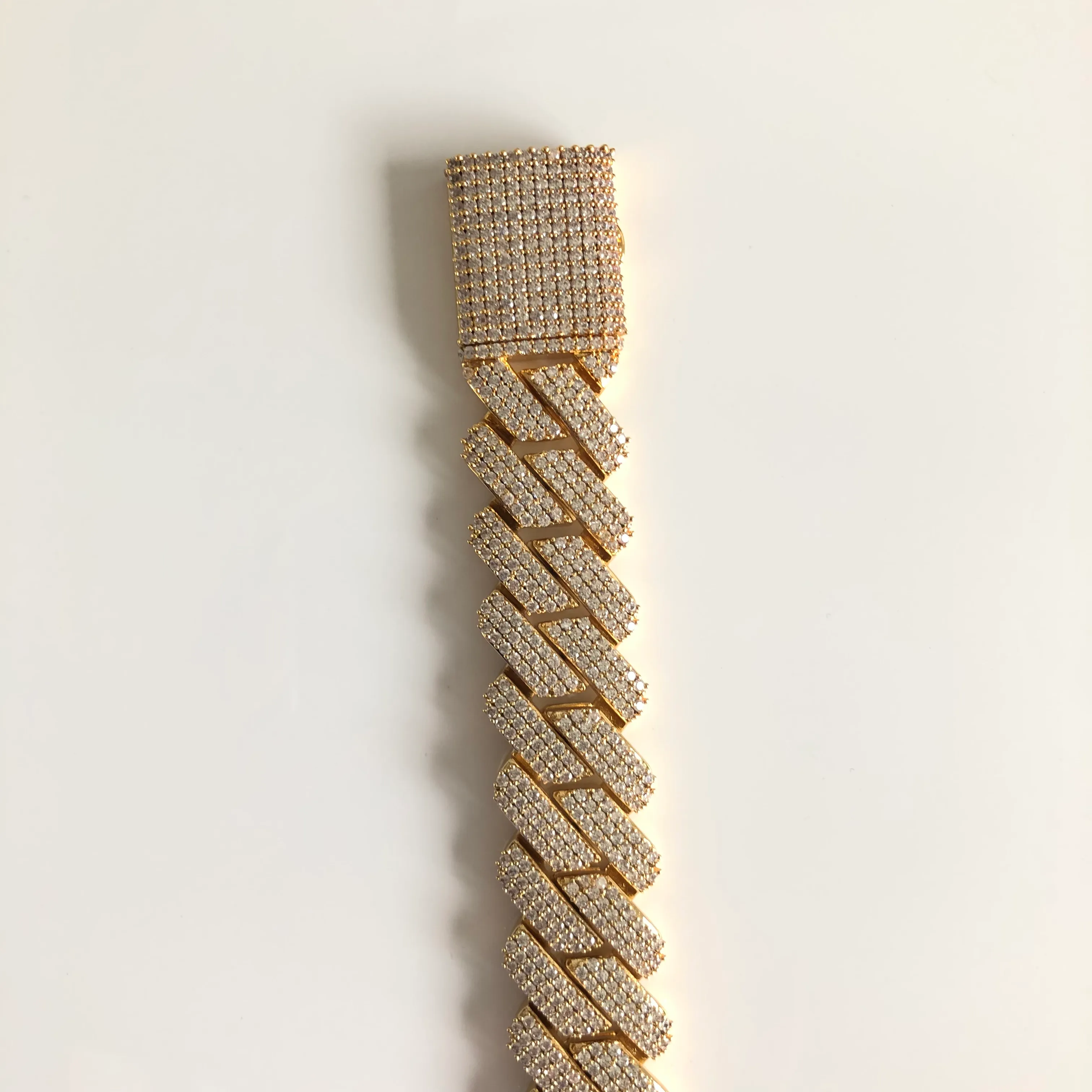 19mm Voll Iced Out Schwere kubanische Ketten Halskette Prong Einstellung Halskette1_voghion.com