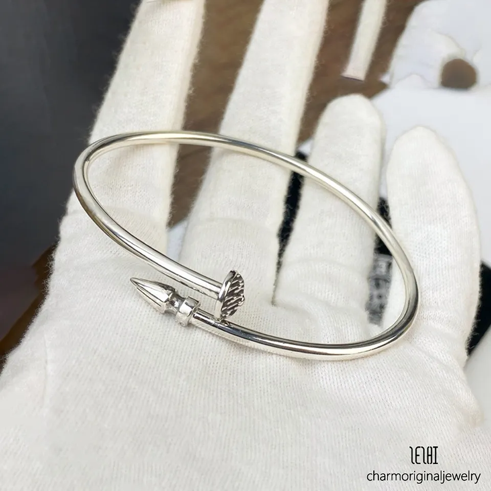 hesrets chromes designer heartss gioielli classici uomo donna cromo retro argento croce braccialetto punk_voghion.com