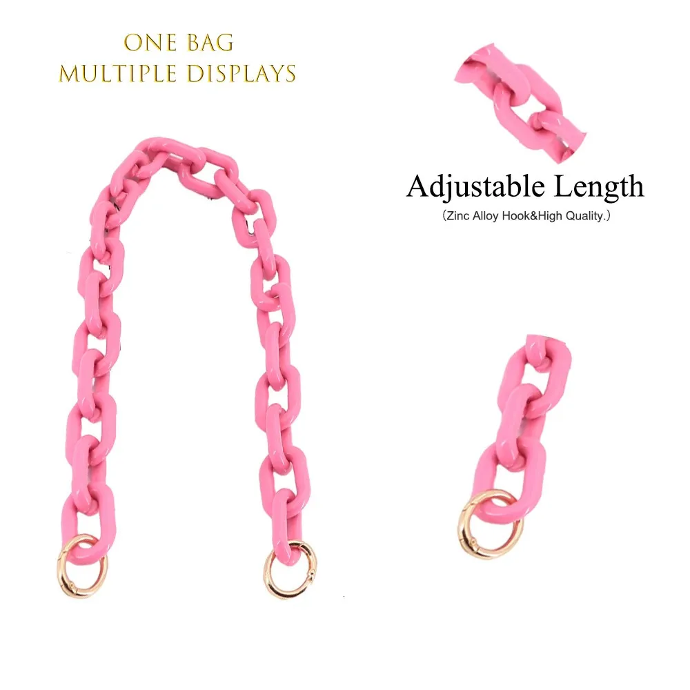 Portafoglio spesso colorato di ricambio per borsa O Bag accessori per borse acriliche catena 241028_voghion.com