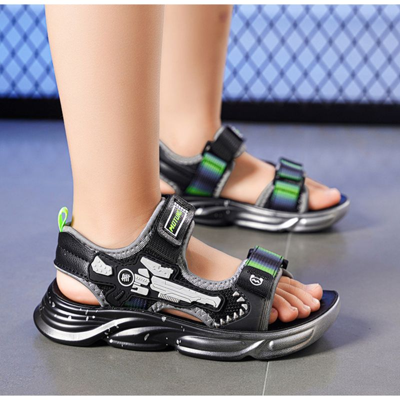 Boys sandals Summer new fashion handsome trend soft soled beach cool shoes for boys_voghion.com