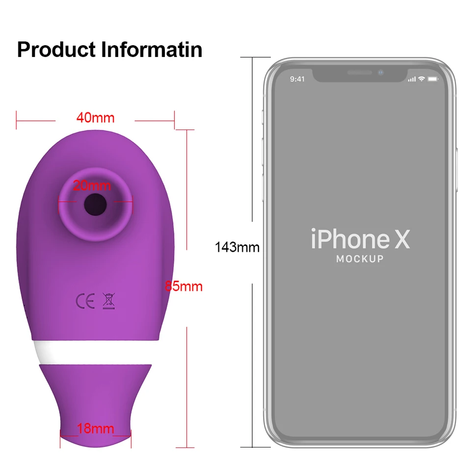 2-in-1 Klitorissauger Mit Zungenvibrator Für Damen_voghion.com