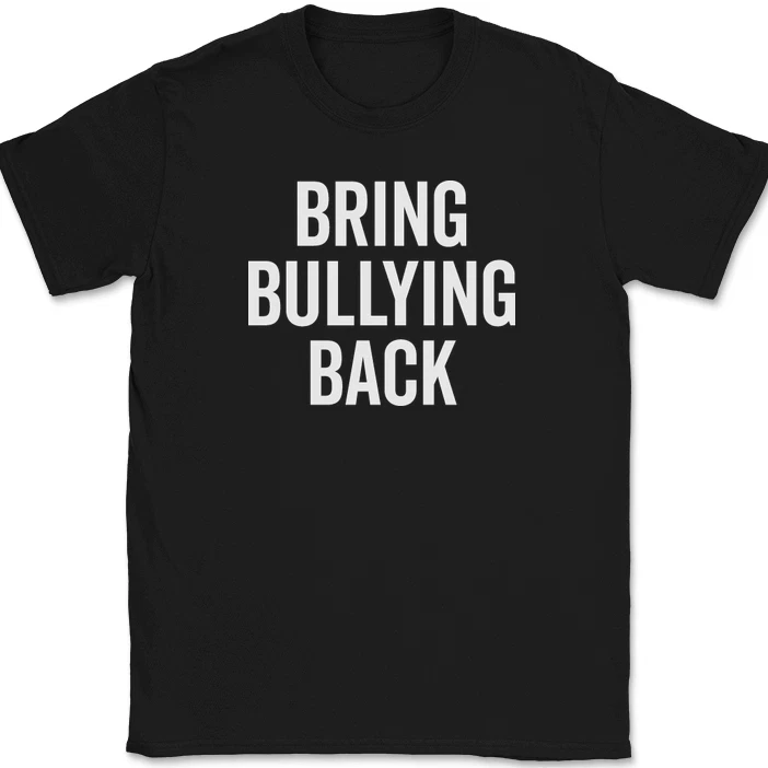 Funny Bring Bulling Back T-shirt Humorous Back To School Gift Tee_voghion.com