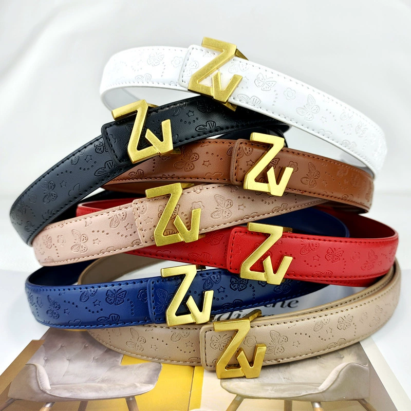 Tasarımcı Erkek Marka Kemer Klasik Kemerler Kadın Siyah Standart Uzunluk Altın Harfler İnce Deri Ceinture Homme Moda Kemer_voghion.com