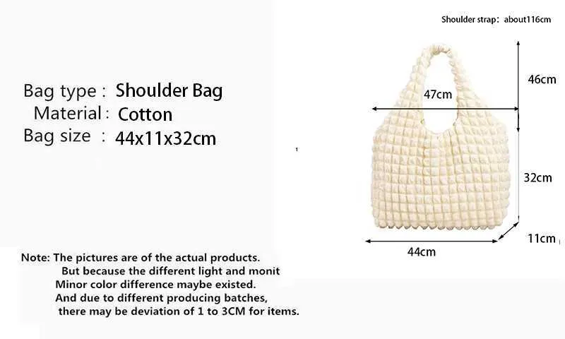 Ydlns Été Plissé Nuage Femelle Bonbon Couleur Grande Capacité Sac À Bandoulière Sacs À Main Shopping Filles Pochette Fourre-Tout_voghion.com
