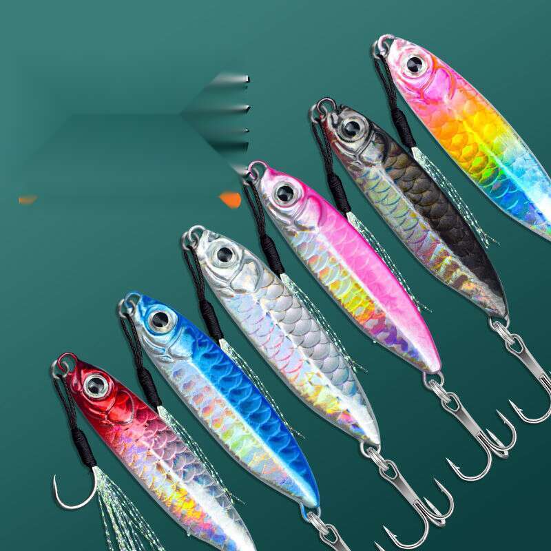 Fish Scale Pattern Small Iron Plate For Fishing_voghion.com
