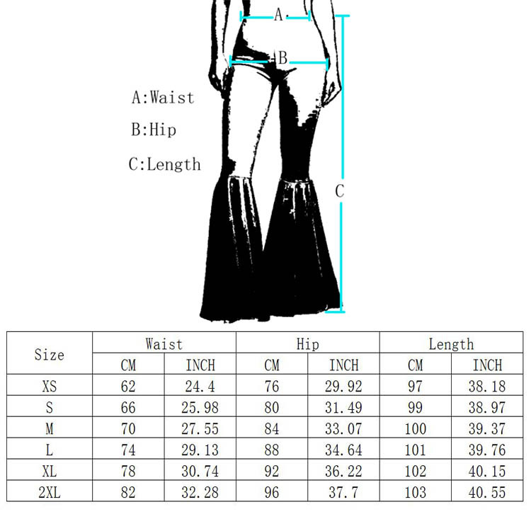 Kadın Deniz Kızı Büyük Yüksek Bel Slim Fit Elastik Günlük Pantolon_voghion.com
