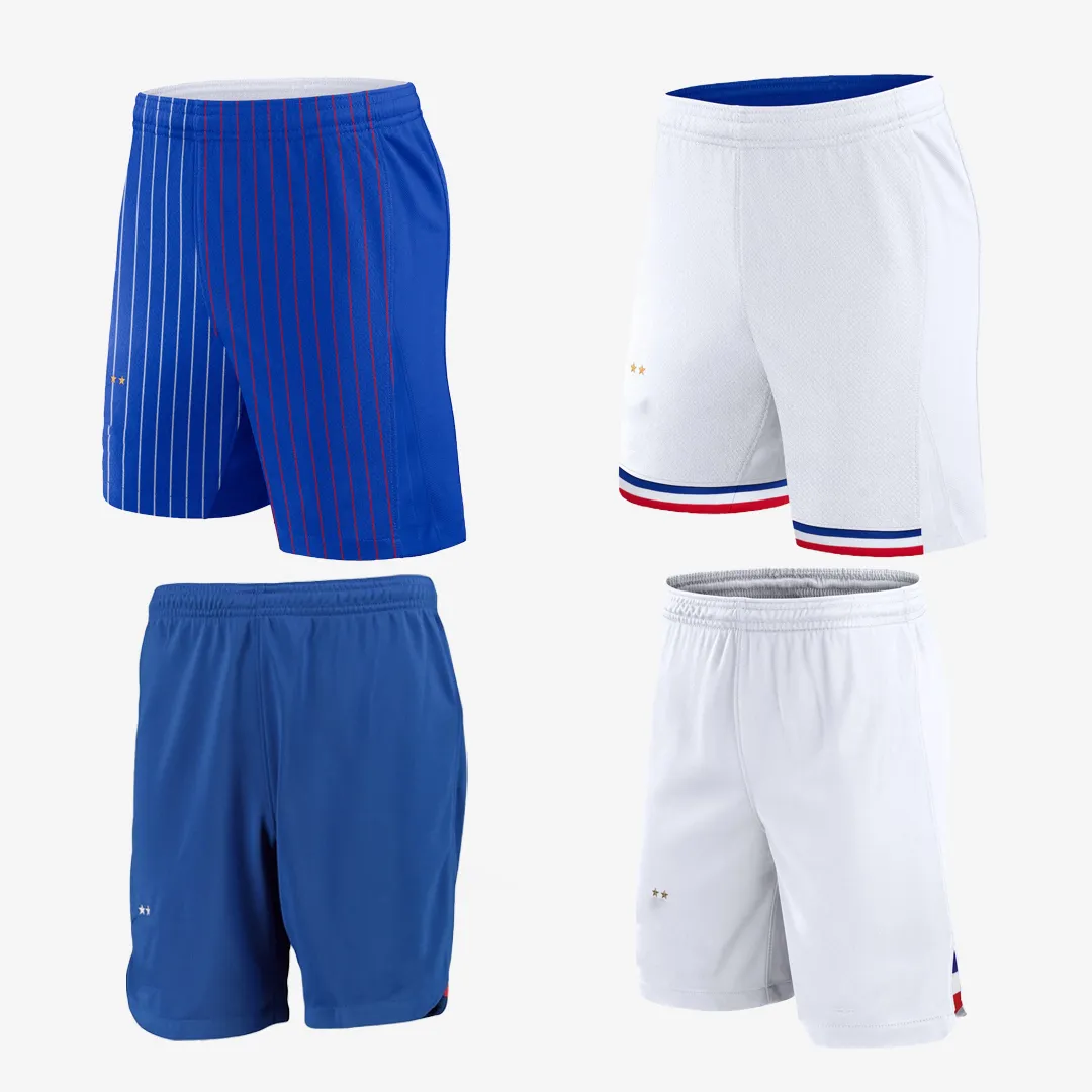 Ranskalaiset jalkapalloshortsit Miesten 2024 BENZEMA MBAPPE COMAN GIROUD DEMBELE GRIEZMANN jalkapallohousut 2025 Francia Maillot de foot_voghion.com
