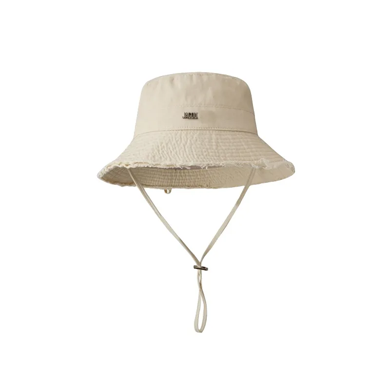 Cappelli da spiaggia estivi di alta qualità da uomo e da donna, cappelli a secchiello a tesa larga, cappelli a secchiello a quadri, cappellino antisole_voghion.com