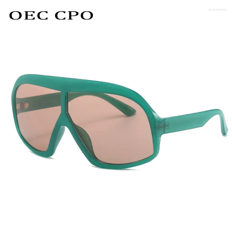 Sonnenbrille Übergroße quadratische Punk Frauen Männer Marke Shield Goggle Sonnenbrille Lady Vintage Outdoor Shades UV400 Brillen_voghion.com