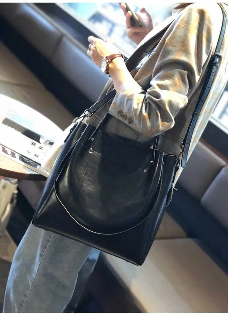 Dames handtas van echt leer in cowboy stijl als schoudertas_voghion.com