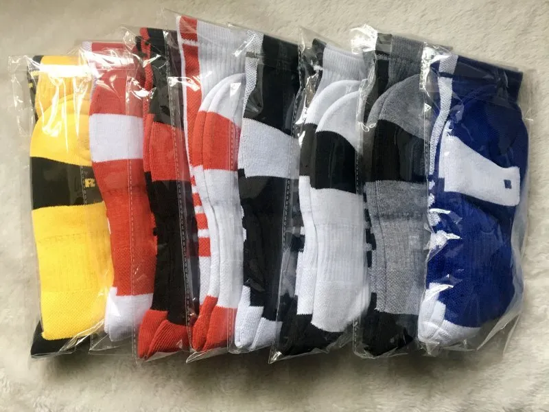 2 adet = 1 çift Çorap ABD Profesyonel Elit Basketbol Havlu Uzun Diz Atletik Spor Erkek Moda Sıkıştırma Termal Kış_voghion.com