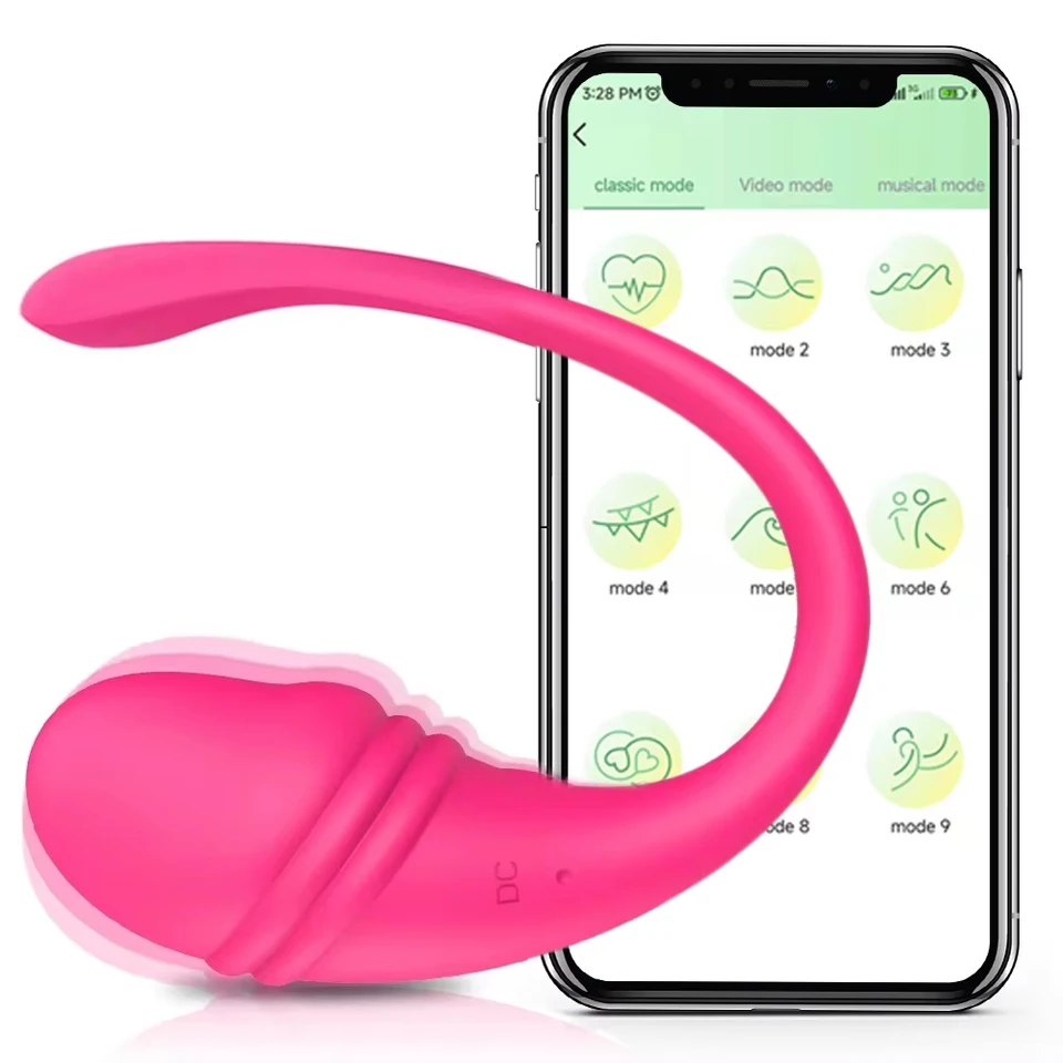 Wireless App Controlled Clitoral Vibrator For Women G Spot Massager_voghion.com