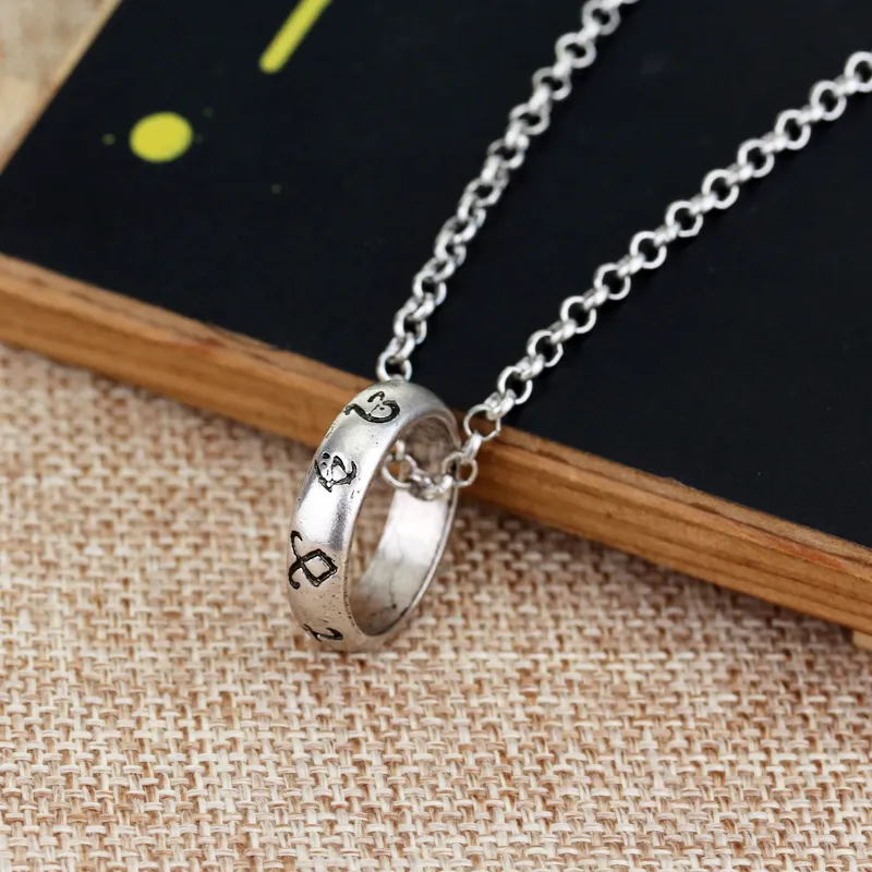 Chains Vintage City Of Bones Necklace Antique Round Pendant Morgenstern Merch Alisher Necklaces Chain For Women Men_voghion.com