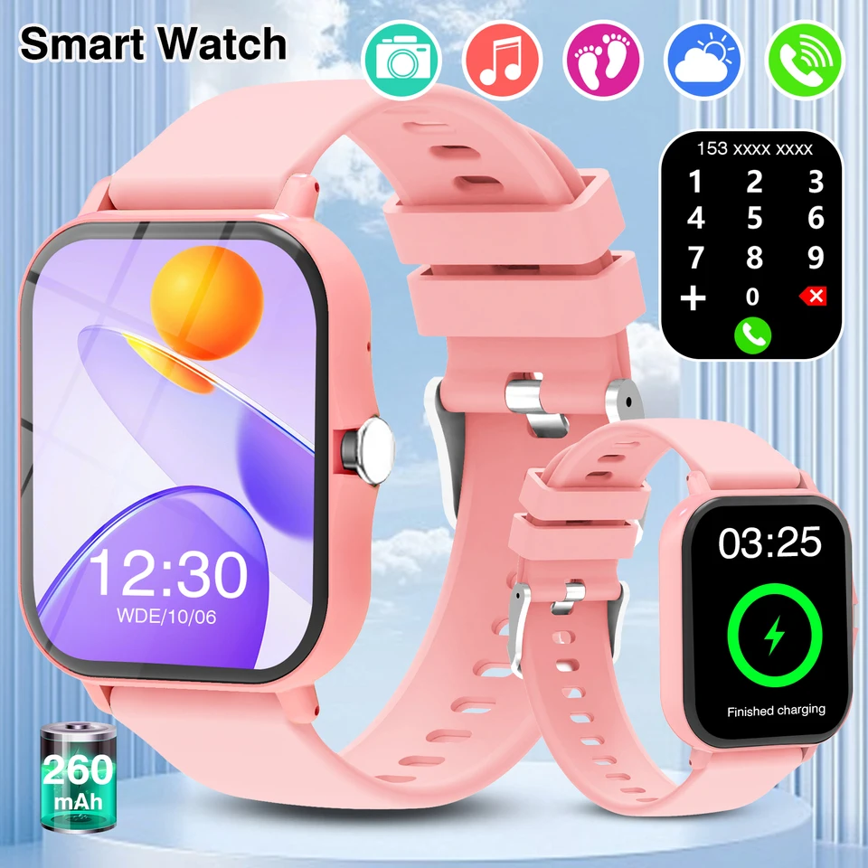 Smartwatch With Wireless Call Dial And App Notifications For Men_voghion.com