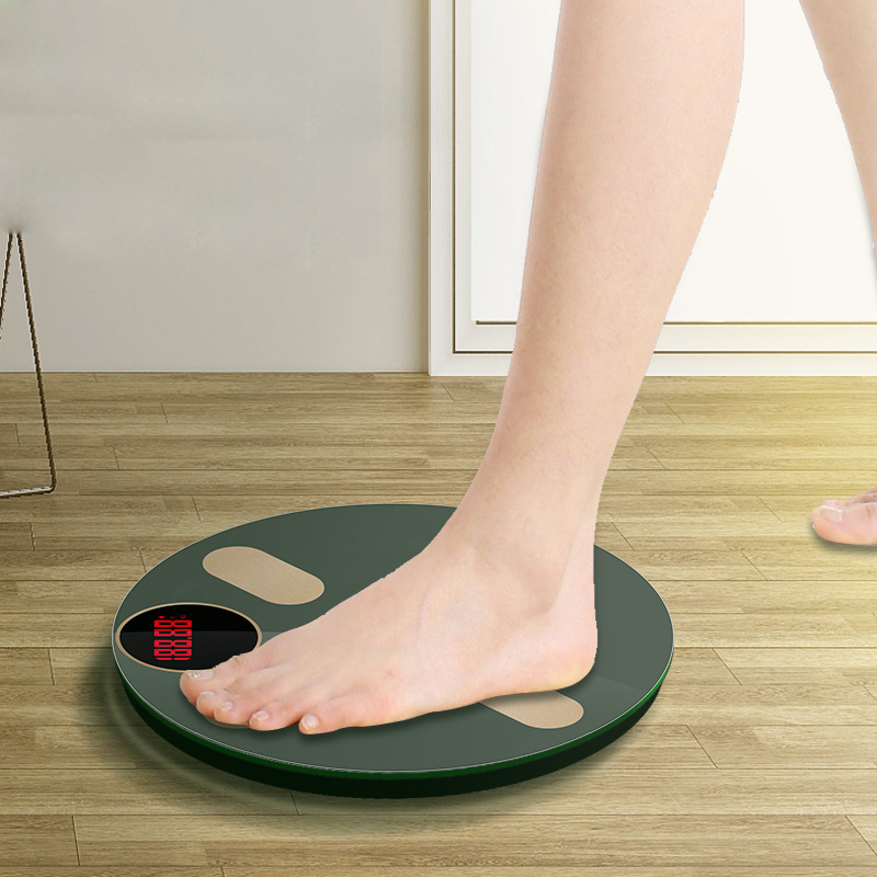 Body Fat Scale Bluetooth BMI Scale Balance Scales Smart Electronic Scale LED Digital Body Weighing Scales Bath Scale_voghion.com