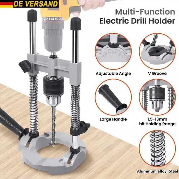 Support de perçage électrique vertical en alliage d'aluminium_voghion.com