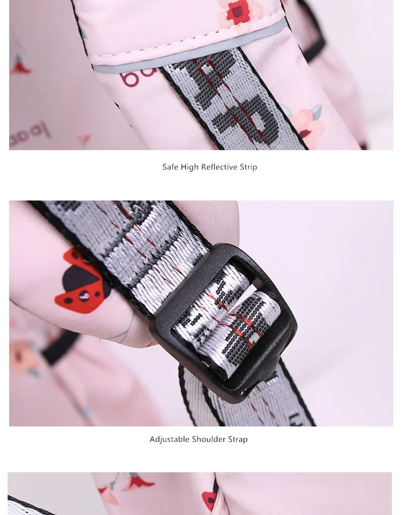 Kids Waterproof For Girls School Bags Children Backpacks Schoolbag Cute Ballon Printing Laptop Backpack_voghion.com