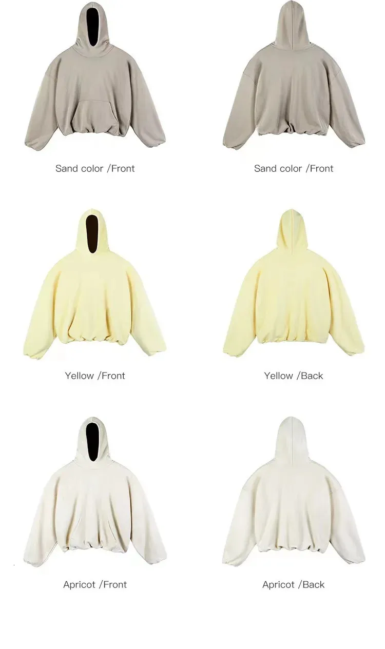 Mens Ner Oversized Hip Hop Hoodies Loose Fit Hooded Sweatshirt For Male Baggy Solid Color Pullover Hoody Tops 241031_voghion.com