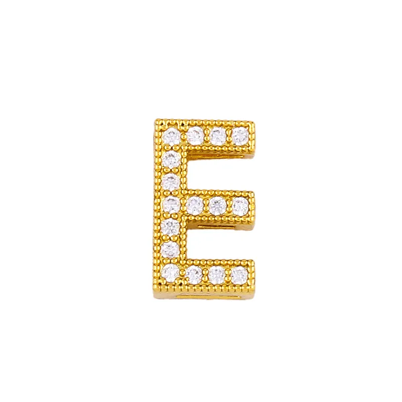 Initial Letter Necklace Pendant Gold Alphabet A To Z Personalised_voghion.com