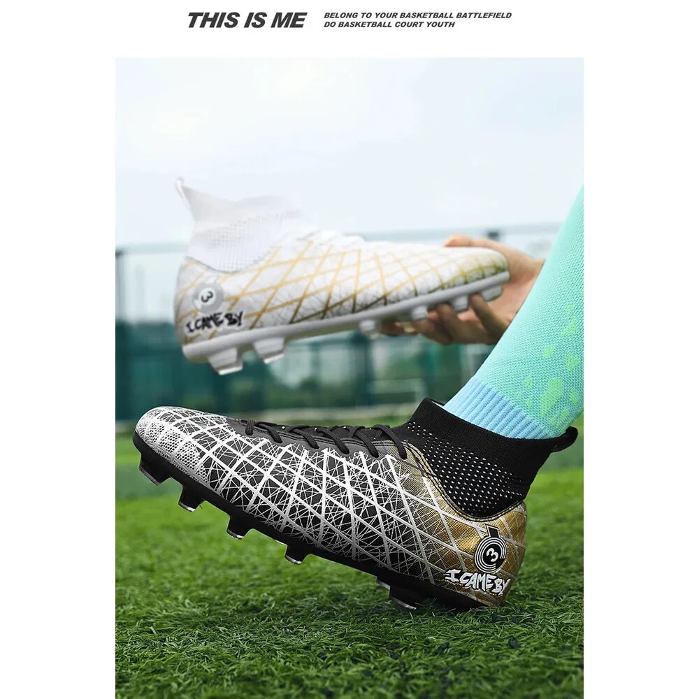 Professional Unisex Soccer Shoes Men Women Football Boots Training Sport Footwear Match Sneakers Non-slip Drop Shipping_voghion.com