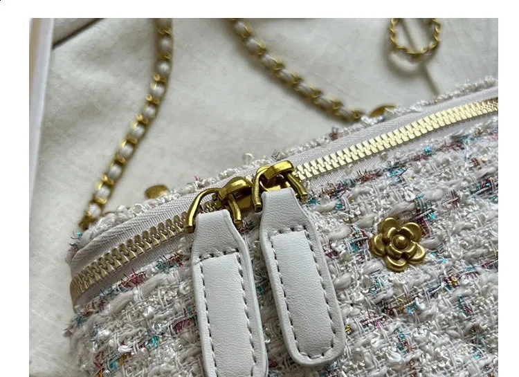 ELLOVADO Mini Dia Pattern Chain Shoulder Square Bag per donna Borse a tracolla alla moda Sac A Main Femme Viola 240725_voghion.com