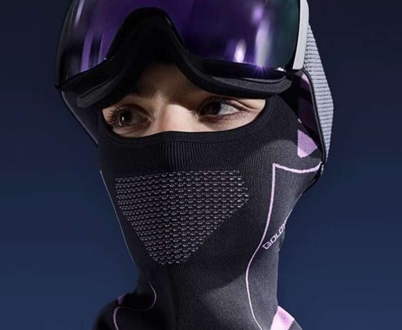 Skidmask, Vinter ansiktsskydd, Varm hjälm, Huvudskydd, Herr Dam Snabbtorkande Cykling, Vindtät och köldtålig_voghion.com