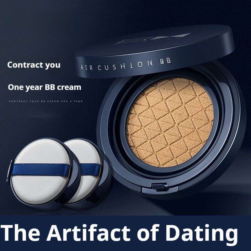 Men's Air Cushion BB Foundation Foundation Cream Acne Powder Nude Makeup Foundation Foundation Cream Natural Makeup Set_voghion.com