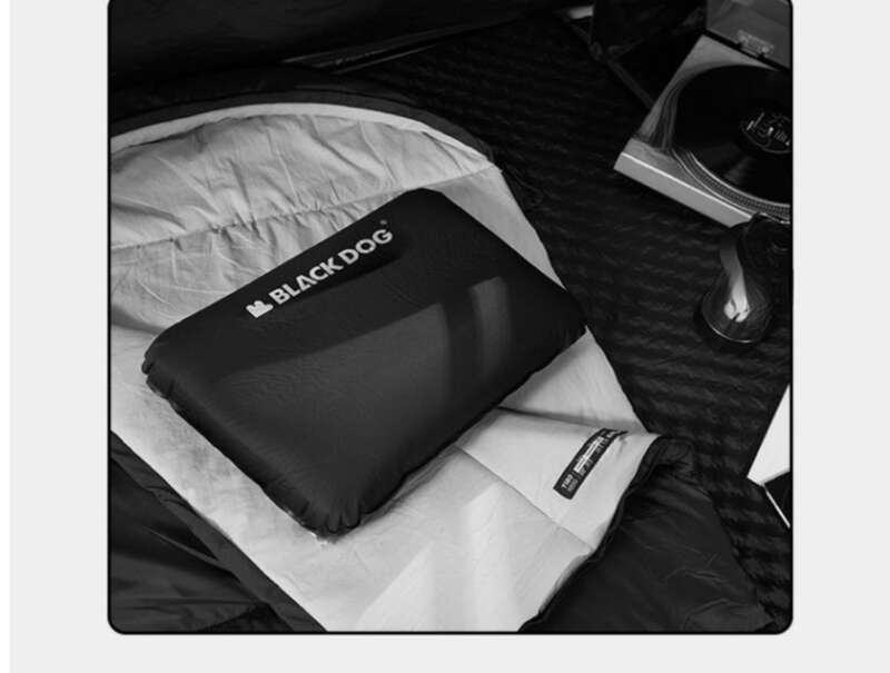 Blackdog Automatisk Oppustelig Udendørs Camping Sovepose Luftpude U-formet bærbar rejsepude_voghion.com