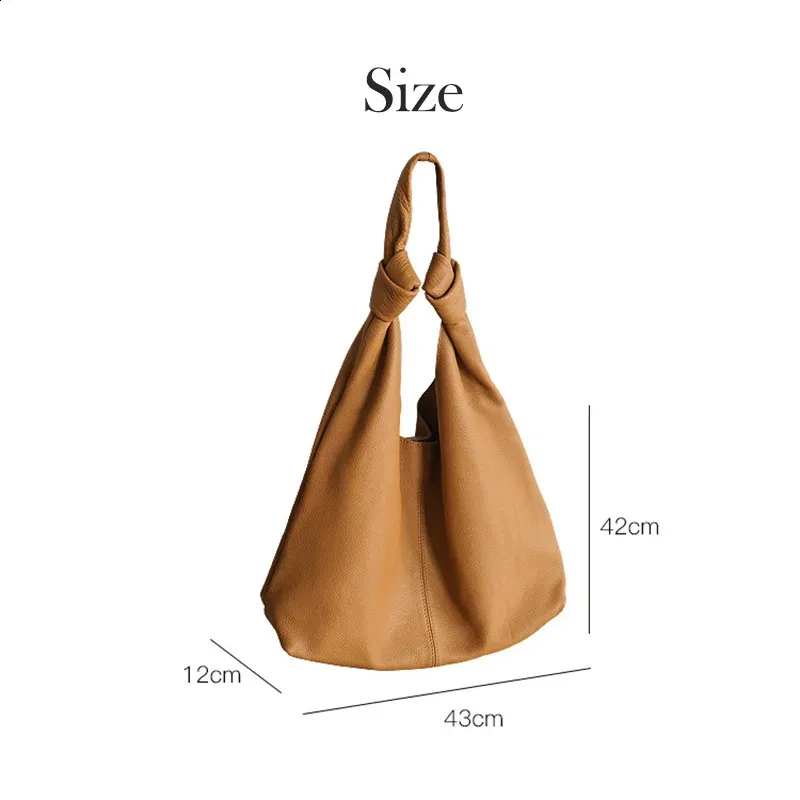 borsa a tracolla da donna in vera pelle naturale oversize coreana hobo ultra morbida in pelle bovina patchwork da donna borsa a mano_voghion.com