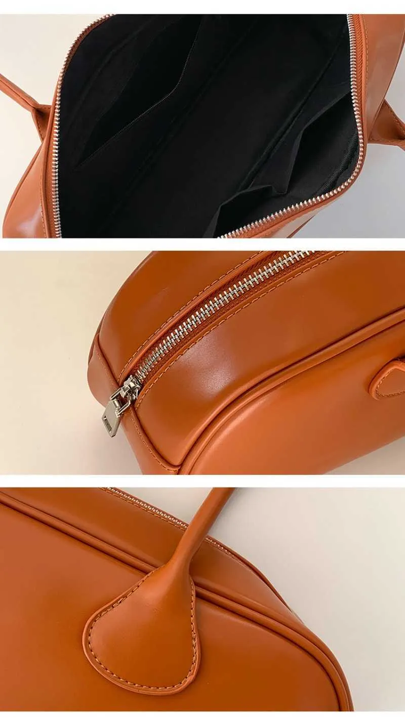 Borse a tracolla ad alta capacità per le donne Nuovo Office Lady PU Borsa sottobraccio Moda Solido Popolare Classico Bolsos C241103_voghion.com