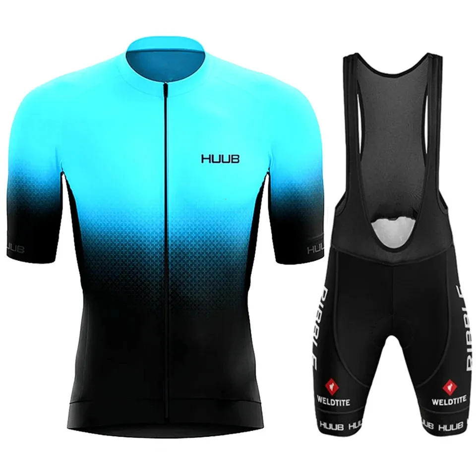 HUUB Ropa de verano para hombre, pantalones cortos de ciclismo, maillot de ciclismo de montaña, uniforme completo para hombre, chaqueta de carretera, pantalones, traje deportivo de bicicleta de gel_voghion.com
