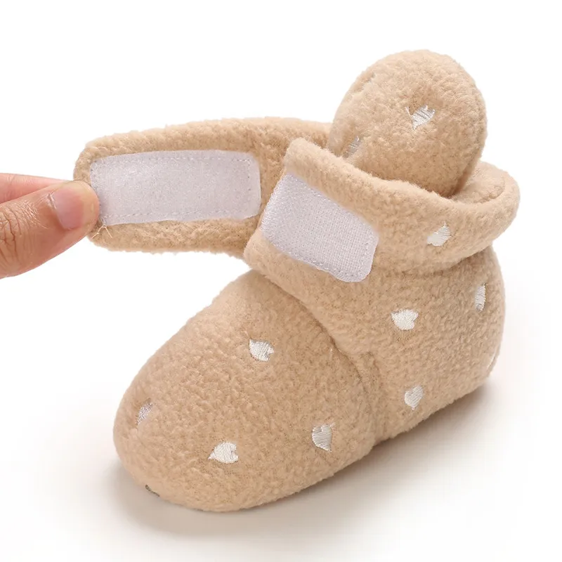 Newborn Baby Socks Boy Girl Enfant Toddler First Walkers Booties Cotton Comfort Soft Anti-slip Warm Littlesprouts Infant_voghion.com