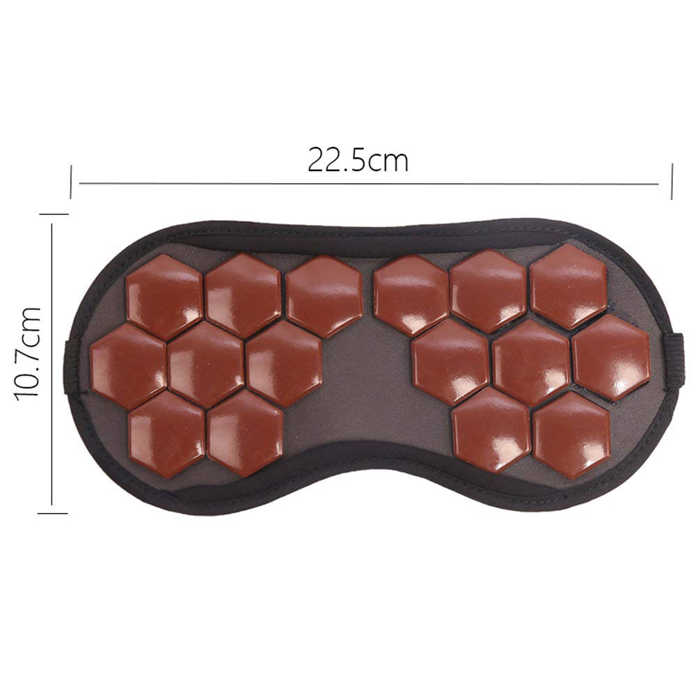 Turmalin Therapie Hëtzt Schlof Gesiicht Aenmaske fir dréchen Aen Anti Stress Gesiicht Entspanung Gesondheet Massager Natierlech Jade Schlofmaske_voghion.com