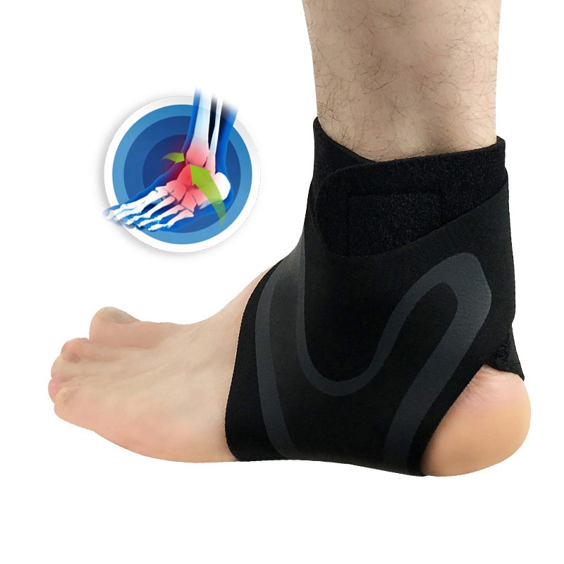 mountaineering Basketball Sports Anti-Sprain Heel Foot Protective Sleeve Ankle Support_voghion.com